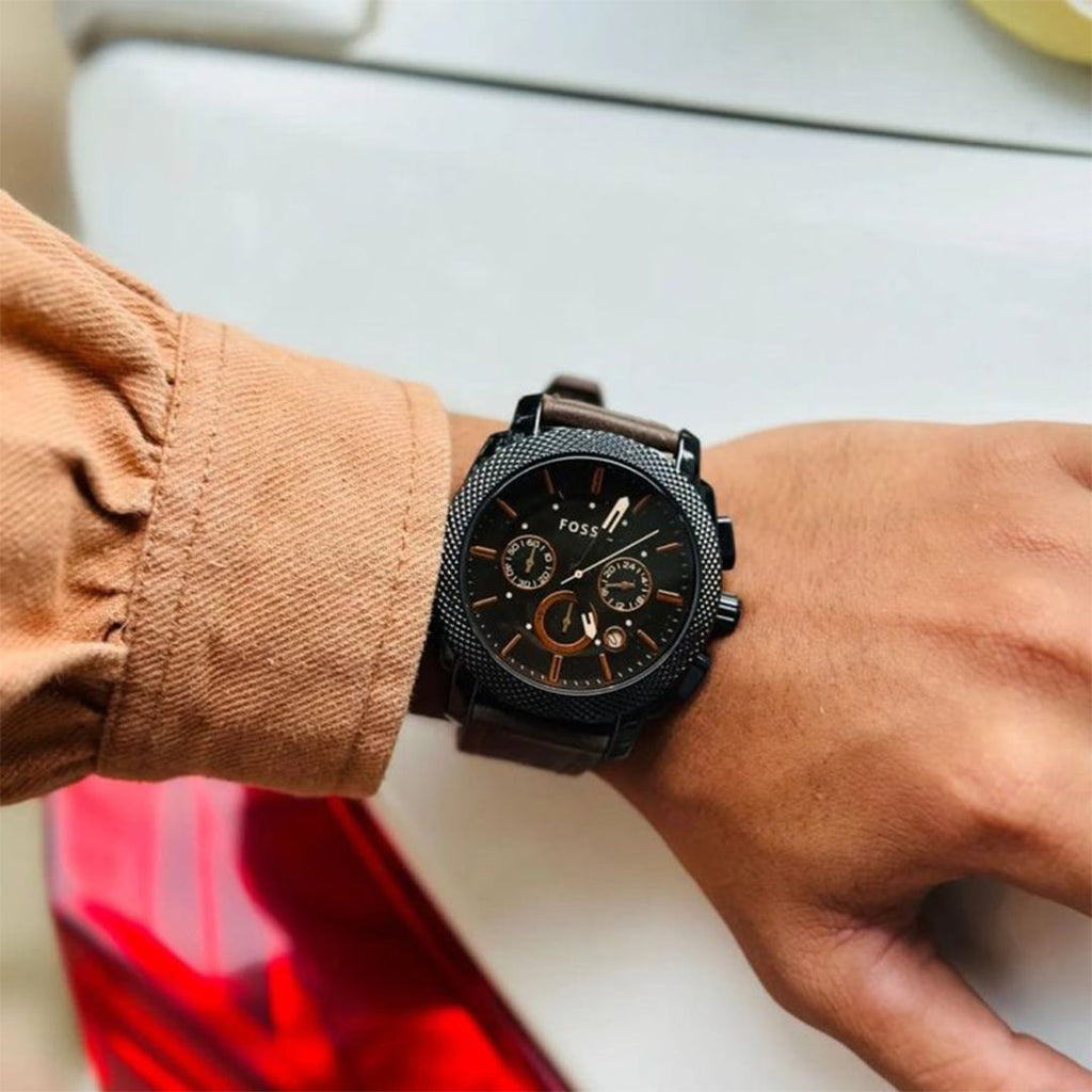 Fossil Fs4656 Brown Leather