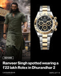 Rolex Cosmograph Daytona Yellow Gold – PREMIUM AUTOMATIC (DHURANDAR 2-RANVEER SINGH) NEWLY LAUNCHED