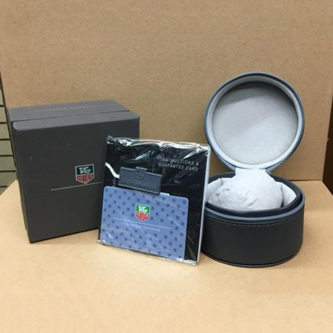 Tagheuer Calibre 17 Dual Tone White Dial Metal