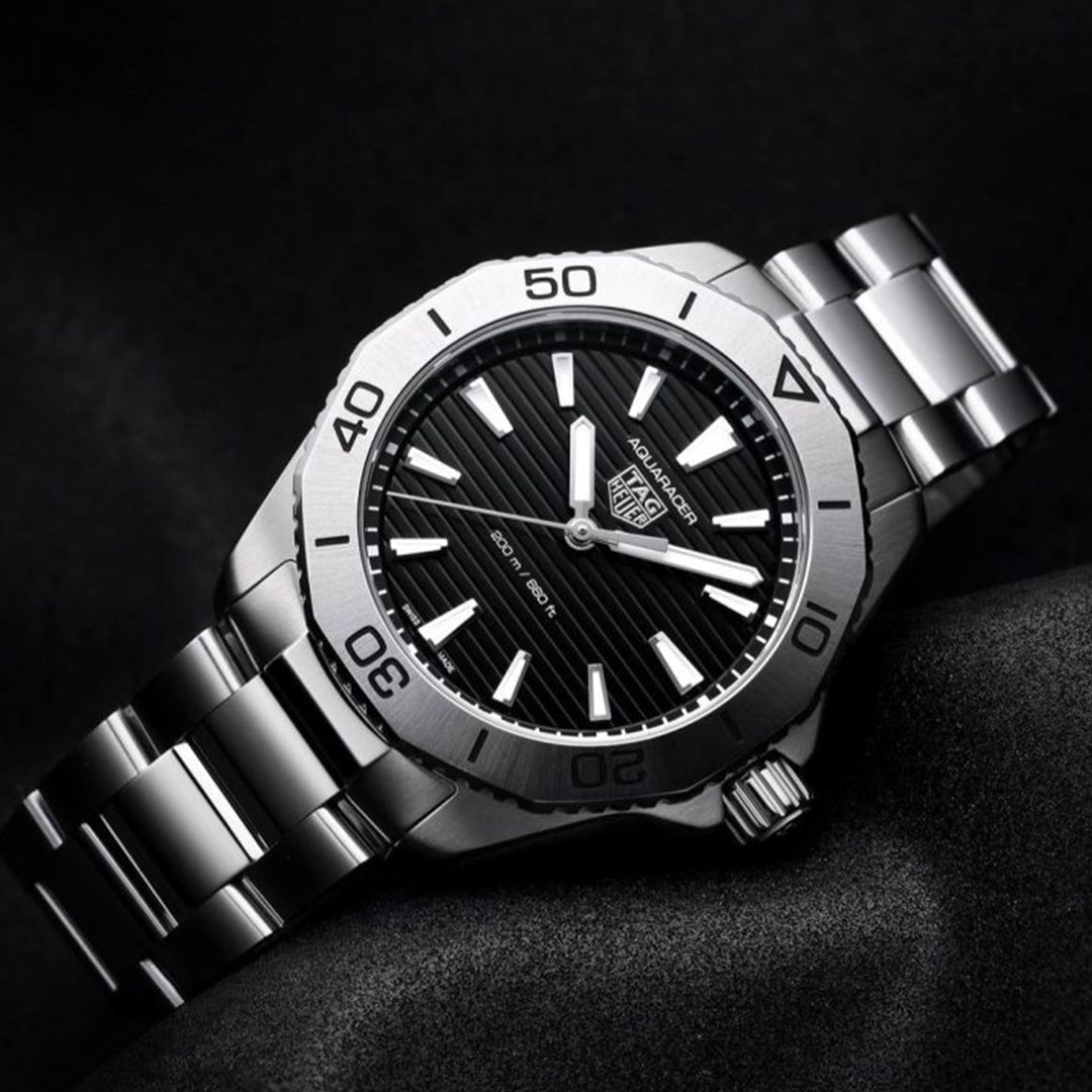 Tagheuer Calibre 36 Black Metal Belt C