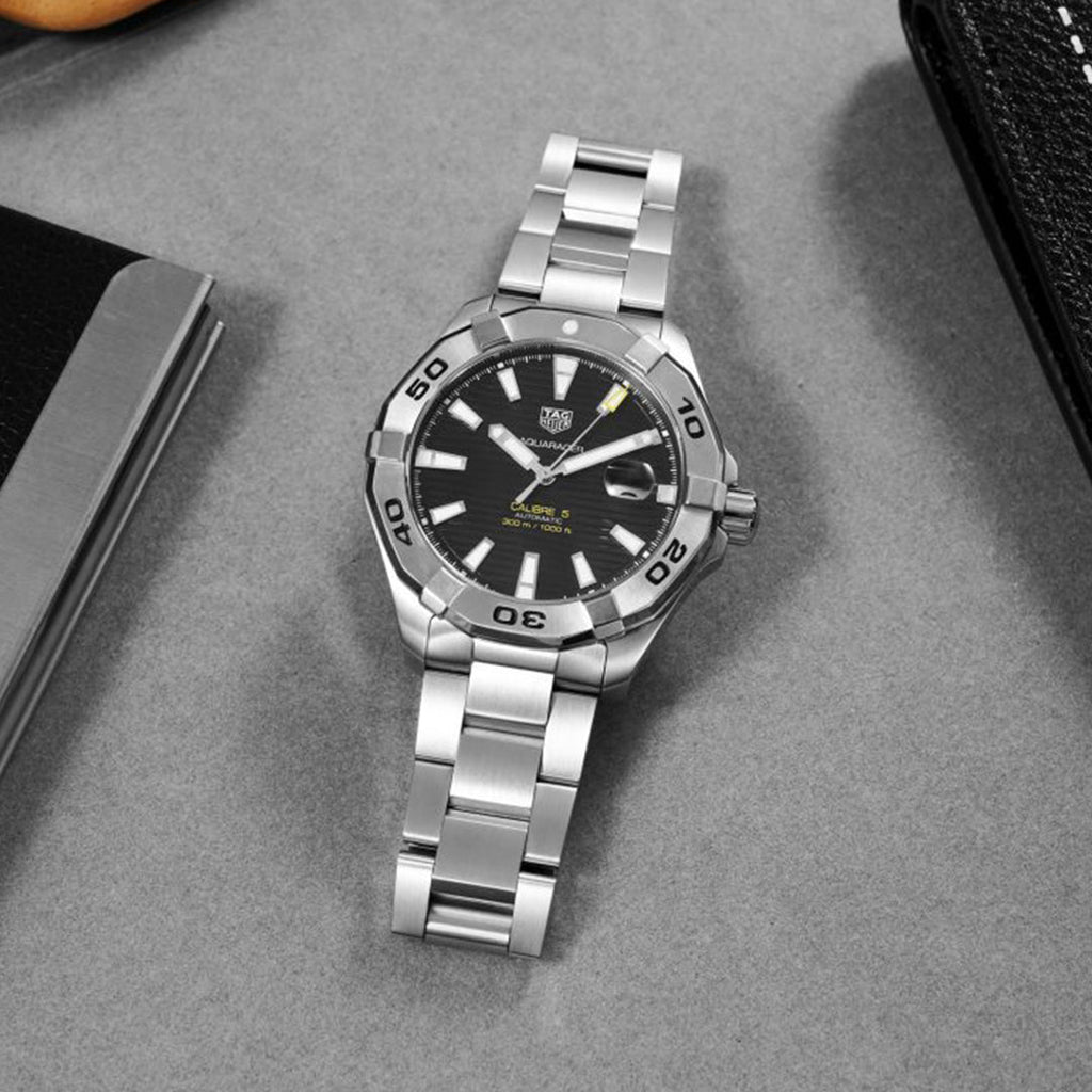 Tagheuer Calibre 36 Black Metal Belt C