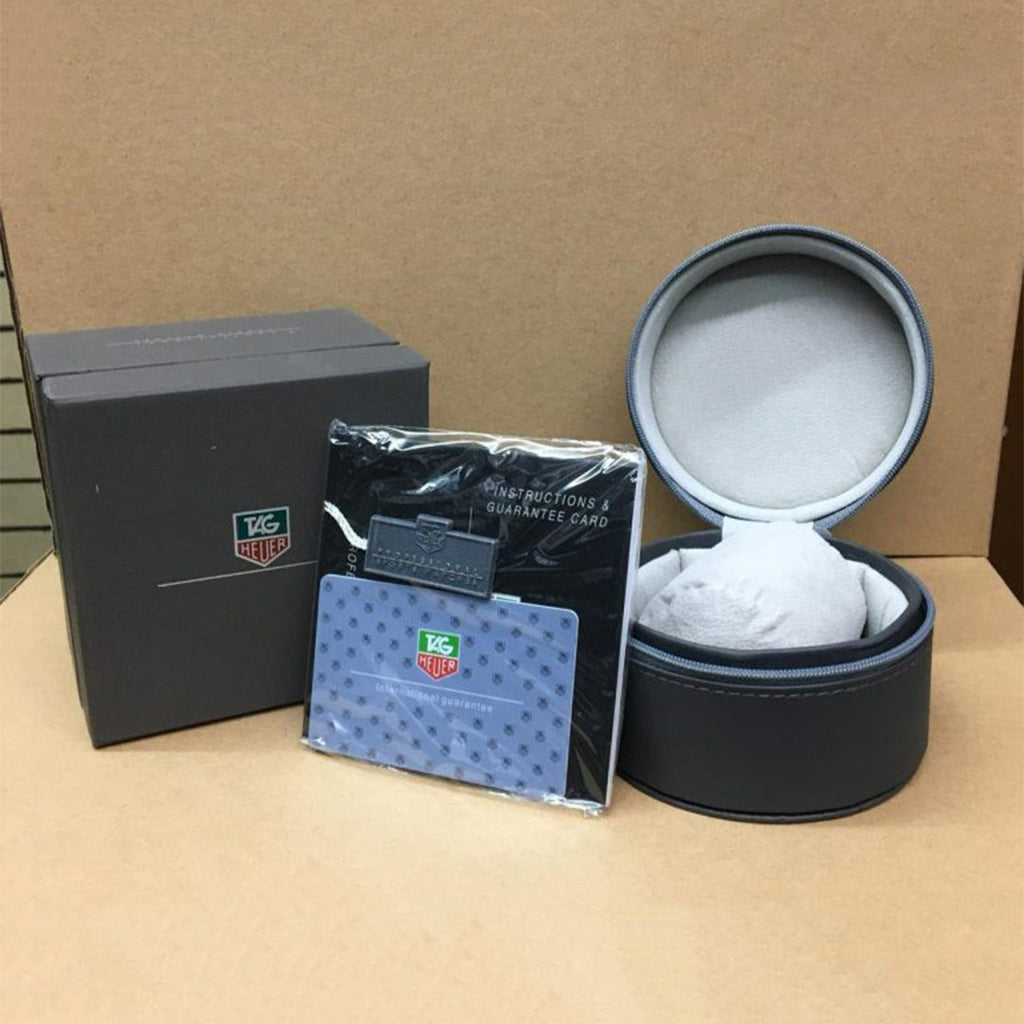 Tagheuer Calibre 36 Silver Grey Metal Belt