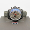 Tagheuer Cr7 Leather Grey Black Belt Watch