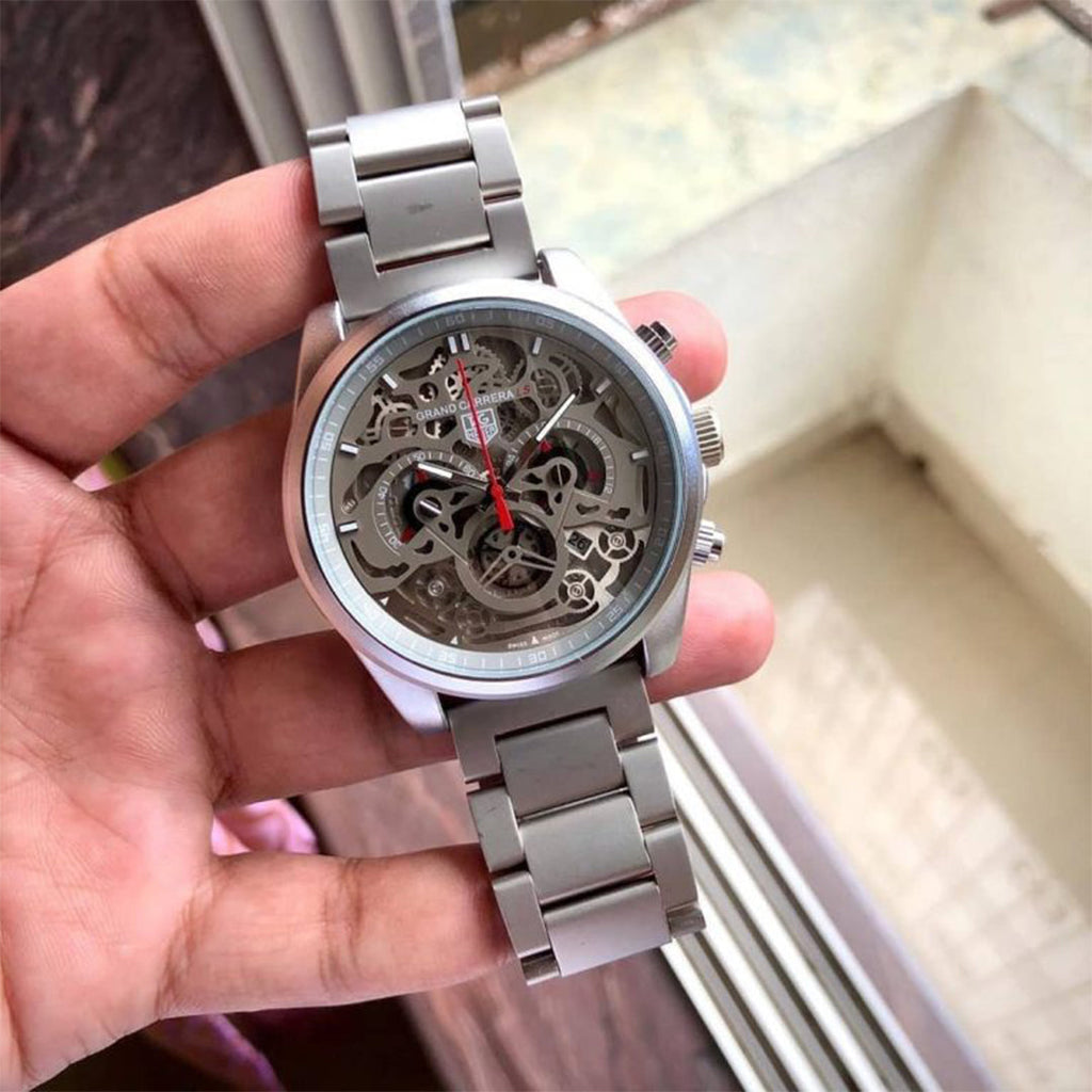 Tagheuer Cr7 Metal Silver Grey