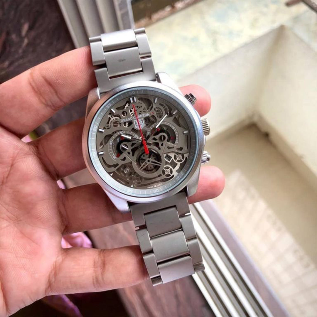 Tagheuer Cr7 Metal Silver Grey
