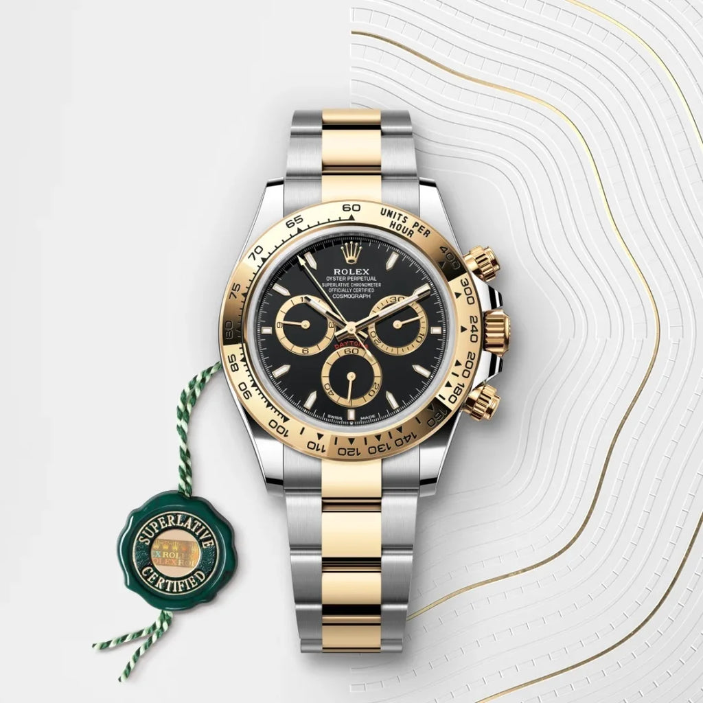 Rolex Cosmograph Daytona Yellow Gold – PREMIUM AUTOMATIC (DHURANDAR 2-RANVEER SINGH) NEWLY LAUNCHED